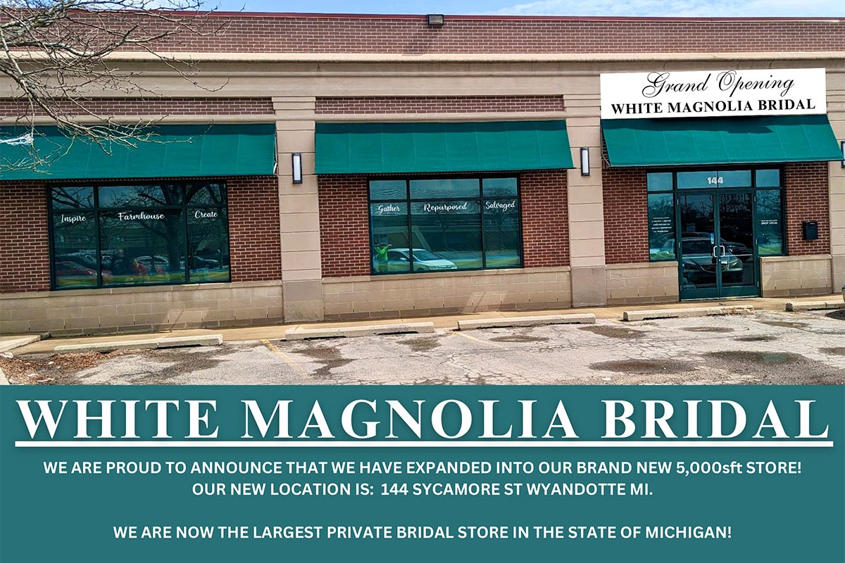White Magnolia Bridal New Location